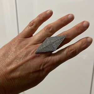 Silver Cocktail Ring